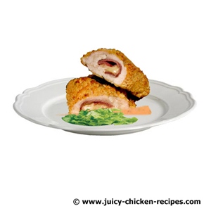 juicy chicken cordon blue
